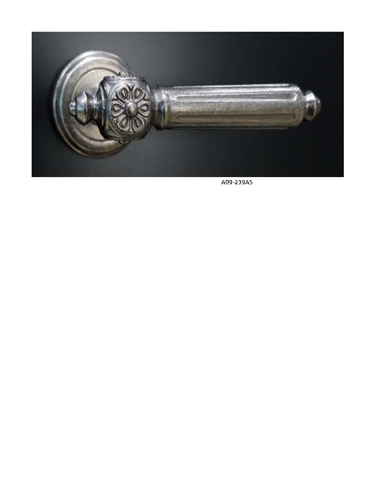 Ручка раздельная Порте Zinс 351g AS круглая A09-239