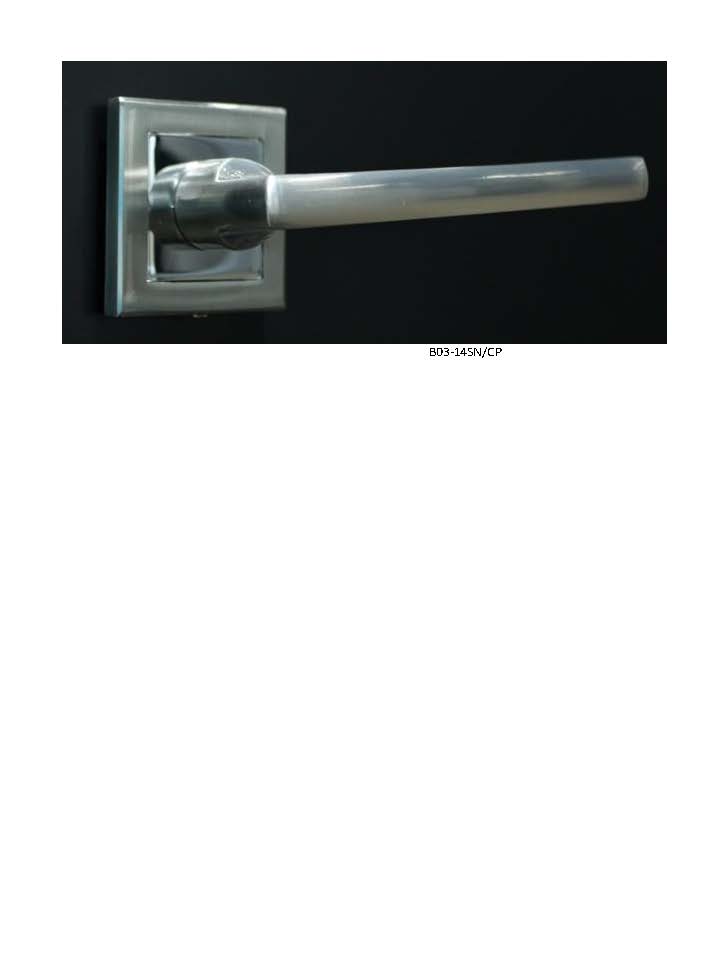Ручка Порте Aluminum handle 171g SN\CP