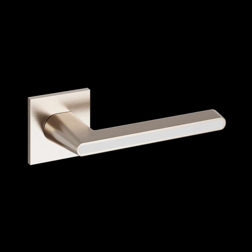 Ручки дверные Code Deco Slim H-30118-A-NISM/W
