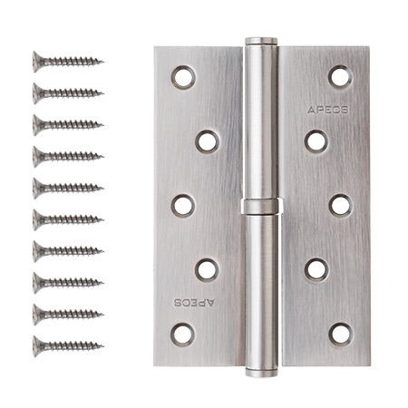 Петля врезная Apecs 120*80-B-Steel-GRF-R