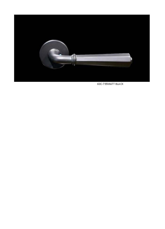 Ручка Di marca 60C-735 MATT BLACK