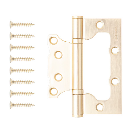 Петля накладная Apecs 100*75*2,5-B2-Steel-GMS